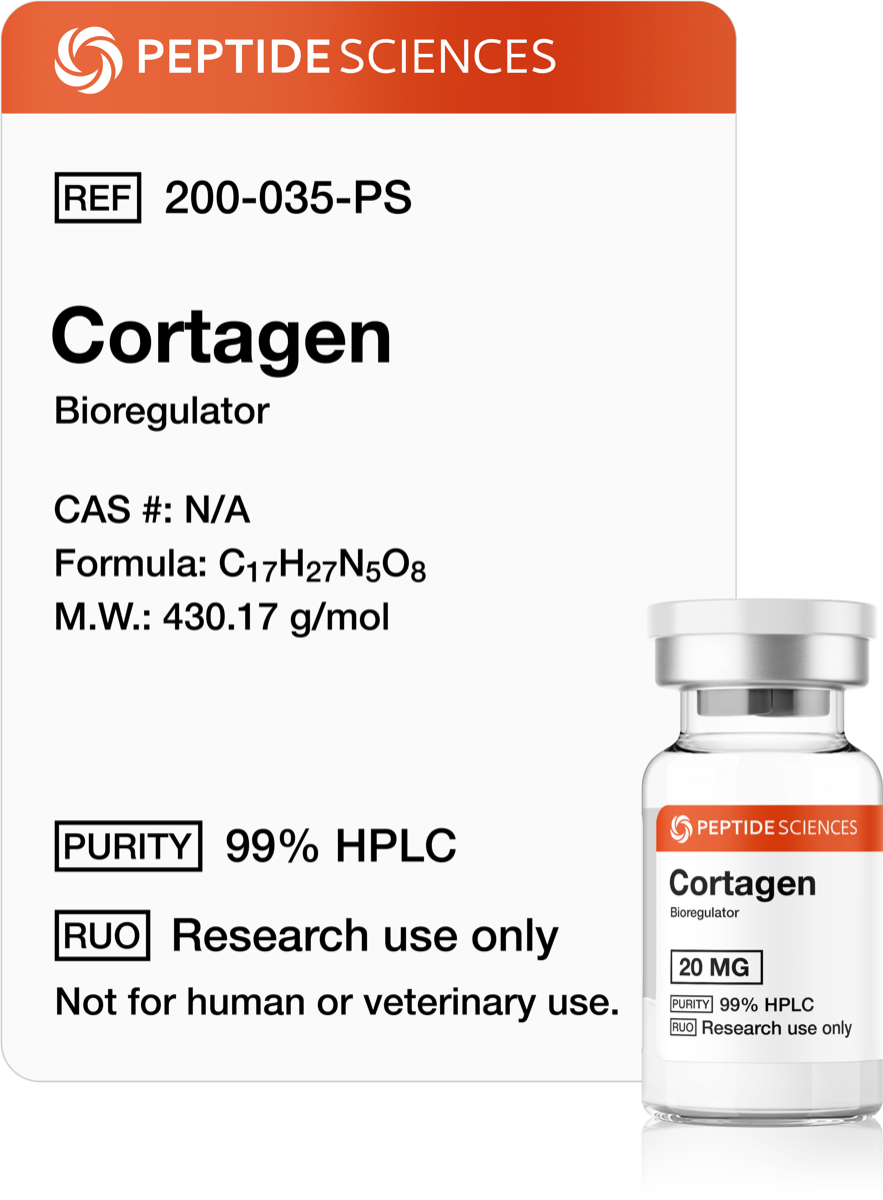 Buy Cortagen Bioregulator Peptide 20mg Europe